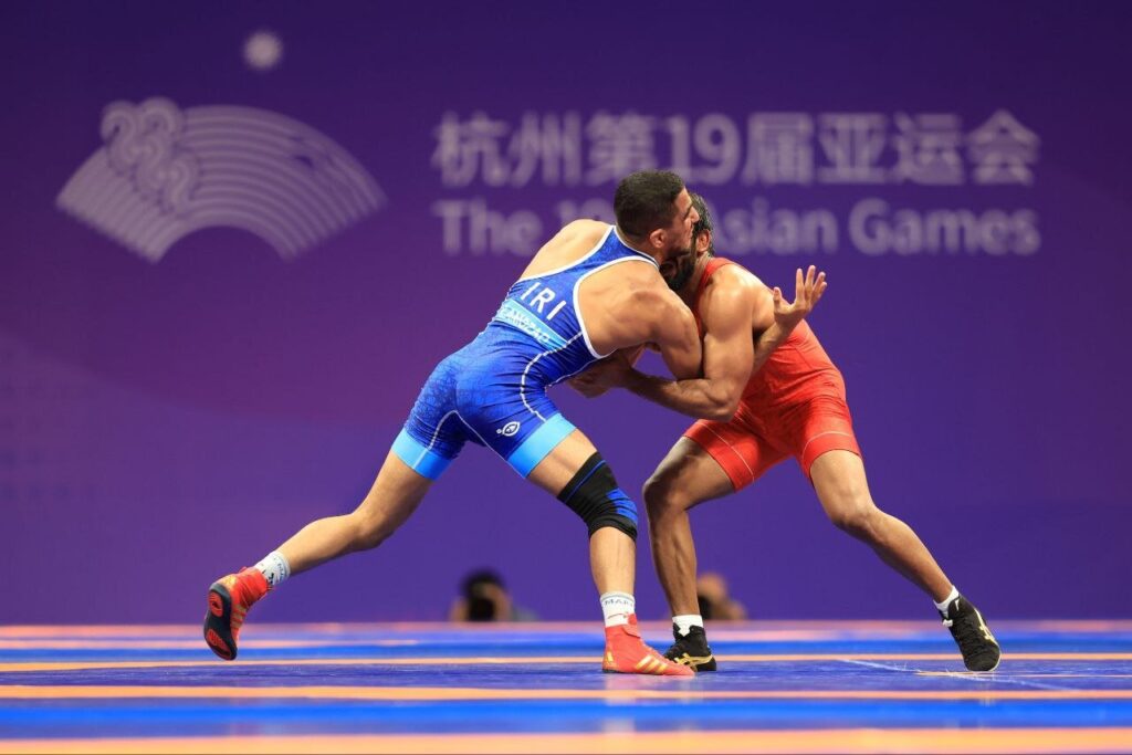 نمره قبولی کشتی ایران در هانگژو