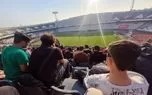 درگیری هواداران پرسپولیس و استقلال روی سکوها